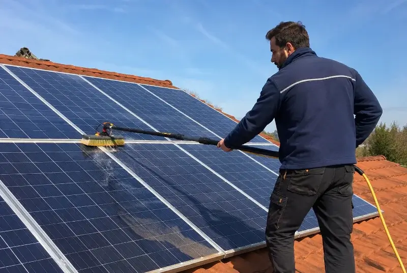 Nettoyage et entretien de panneaux solaires à Vieux-Boucau-les-Bains